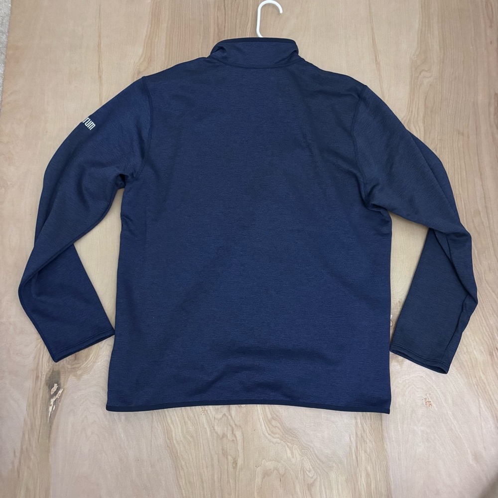 The North Face Milwaukee Bucks Jacket Quarter Zip Fleece Skyline Men’s XL Fiserv - Picture 9 of 10